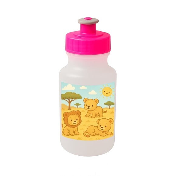 Garrafinha Squeeze Personalizada Leãozinhos