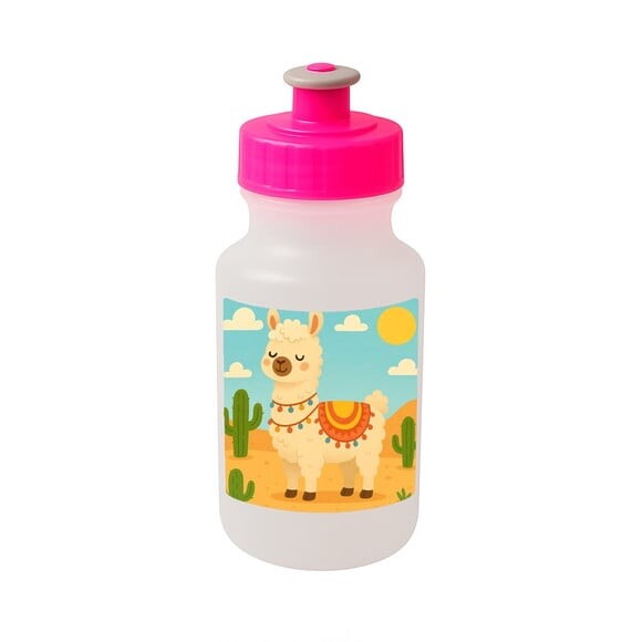 Garrafinha Squeeze Personalizada Lhama