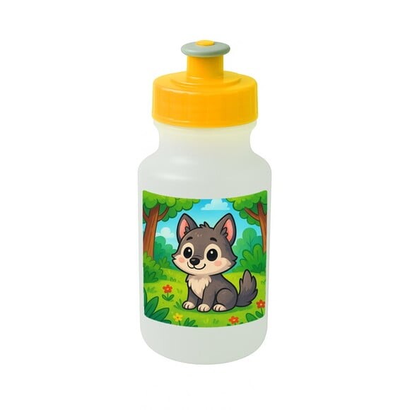 Garrafinha Squeeze Personalizada Lobinho