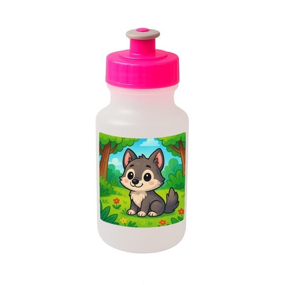 Garrafinha Squeeze Personalizada Lobinho
