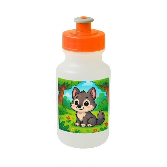 Garrafinha Squeeze Personalizada Lobinho