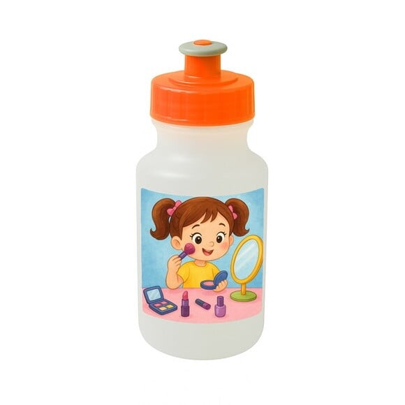 Garrafinha Squeeze Personalizada Maquiagem