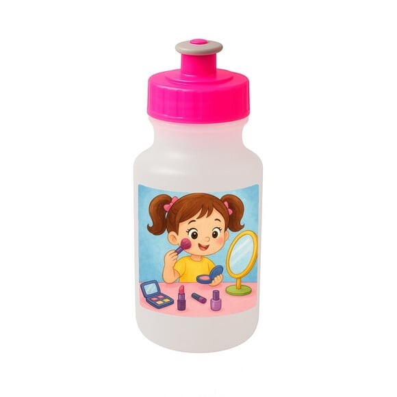 Garrafinha Squeeze Personalizada Maquiagem