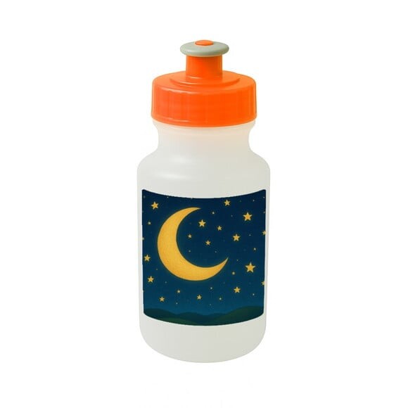 Garrafinha Squeeze Personalizada Lua e Estrelas