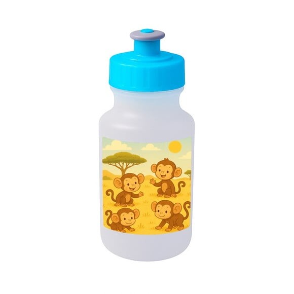 Garrafinha Squeeze Personalizada Macaquinhos