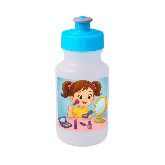 Garrafinha Squeeze Personalizada Maquiagem