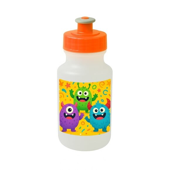 Garrafinha Squeeze Personalizada Monstrinhos