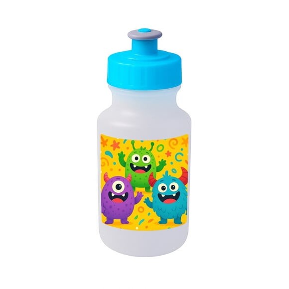 Garrafinha Squeeze Personalizada Monstrinhos