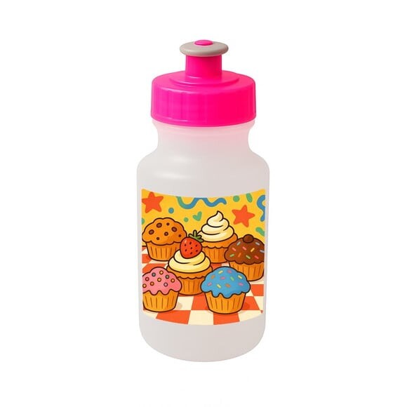 Garrafinha Squeeze Personalizada Muffins