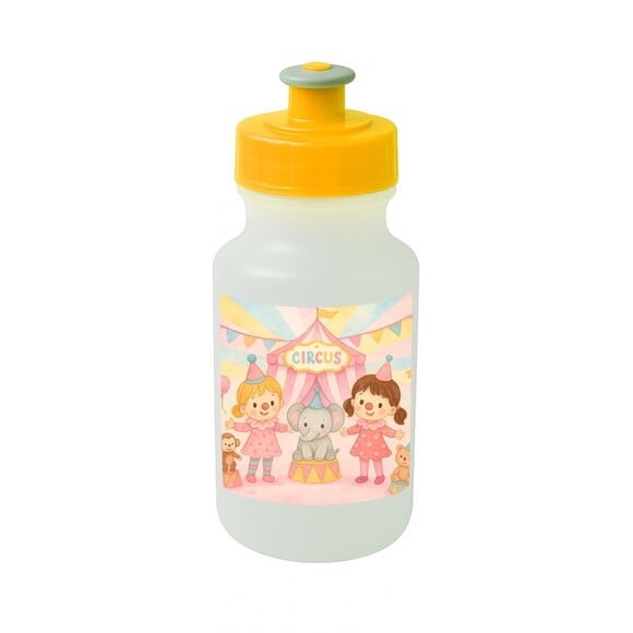 Garrafinha Squeeze Personalizada Palhacinhas Aquarela