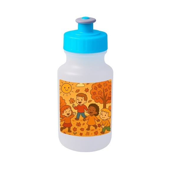 Garrafinha Squeeze Personalizada Outono Divertido
