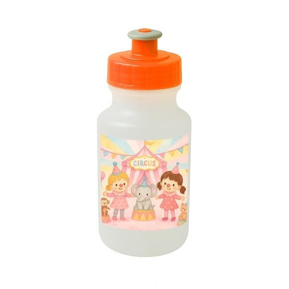 Garrafinha Squeeze Personalizada Palhacinhas Aquarela