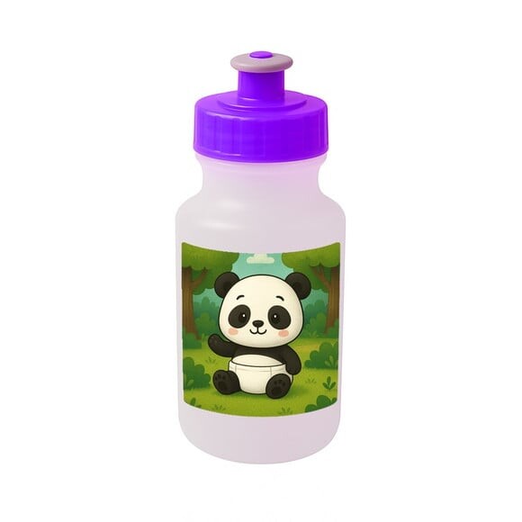 Garrafinha Squeeze Personalizada Panda Baby