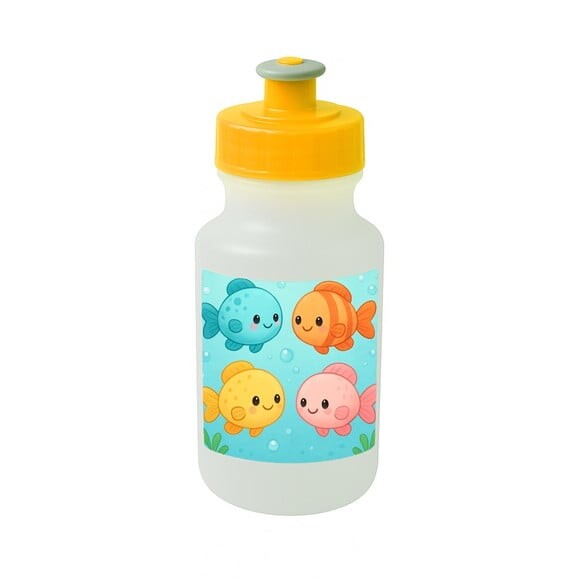 Garrafinha Squeeze Personalizada Peixinhos Baby
