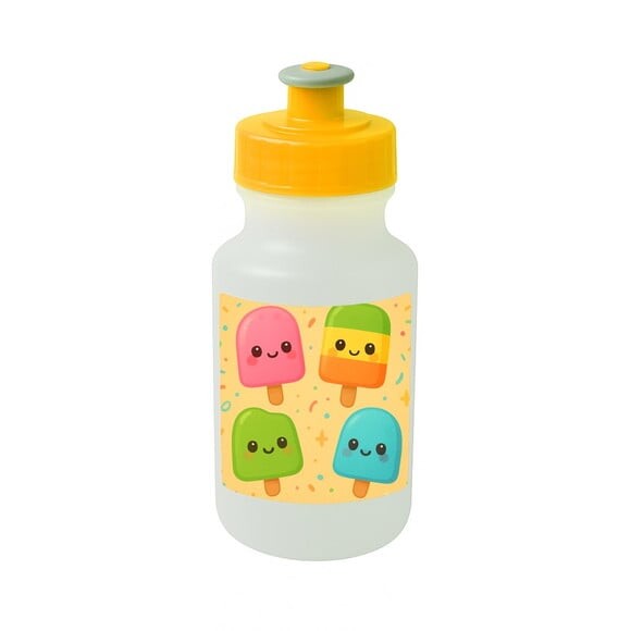 Garrafinha Squeeze Personalizada Picolés