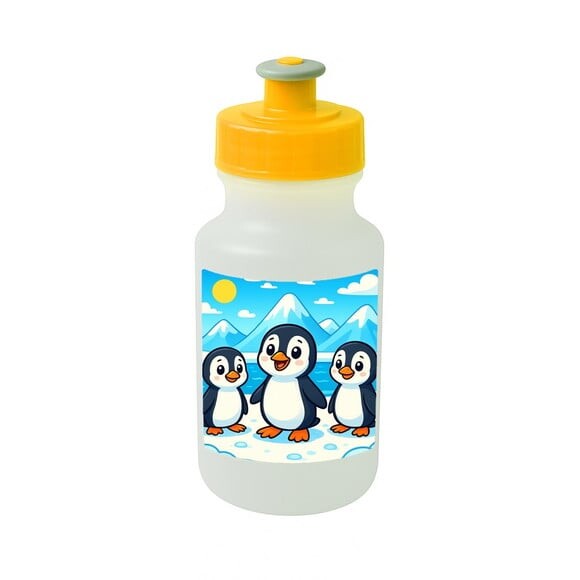 Garrafinha Squeeze Personalizada Pinguins