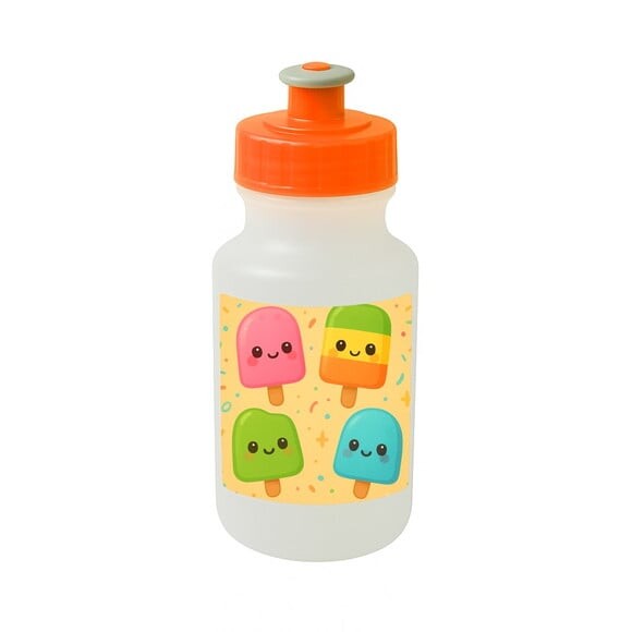 Garrafinha Squeeze Personalizada Picolés