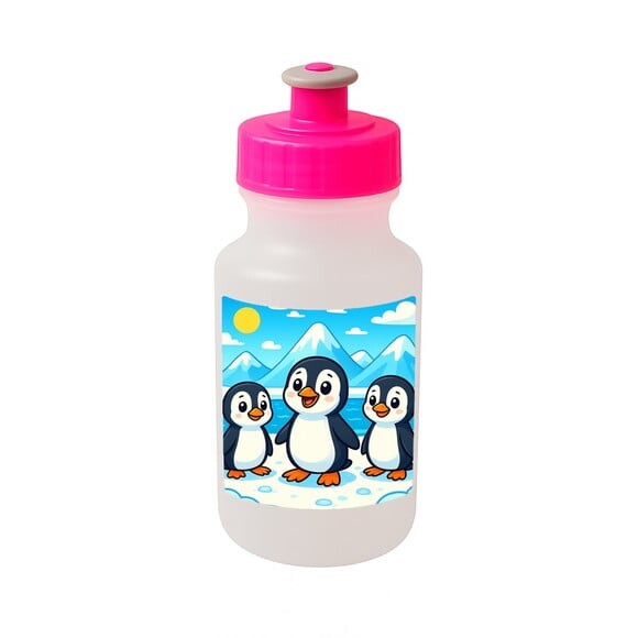 Garrafinha Squeeze Personalizada Pinguins
