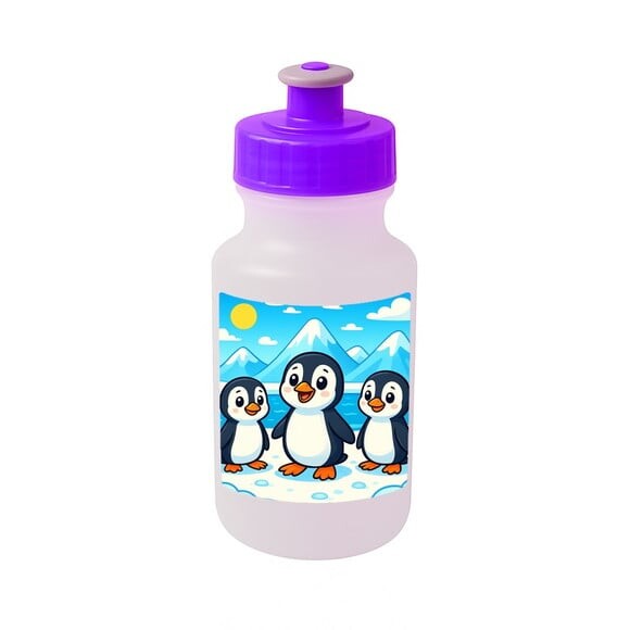 Garrafinha Squeeze Personalizada Pinguins