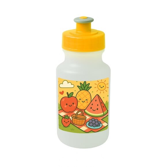 Garrafinha Squeeze Personalizada Piquenique das Frutas