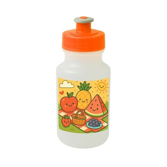 Garrafinha Squeeze Personalizada Piquenique das Frutas