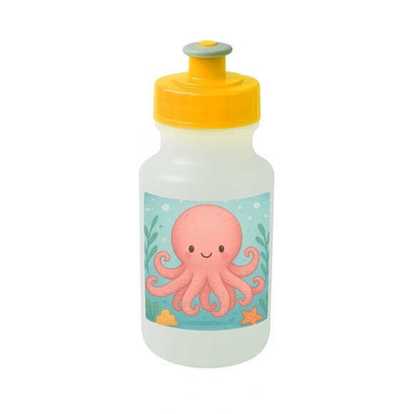 Garrafinha Squeeze Personalizada Polvo