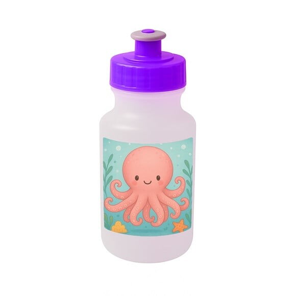 Garrafinha Squeeze Personalizada Polvo
