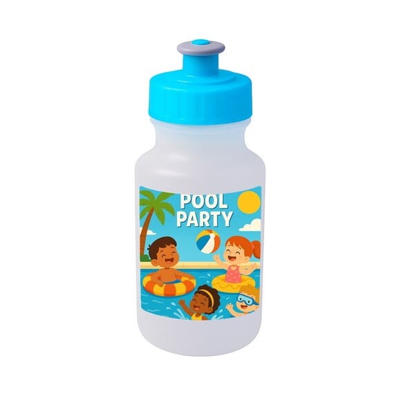 Garrafinha Squeeze Personalizada Pool Party