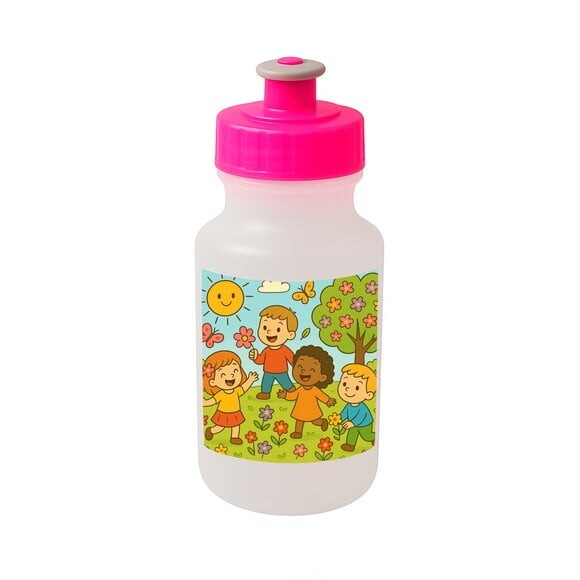 Garrafinha Squeeze Personalizada Primavera Divertida