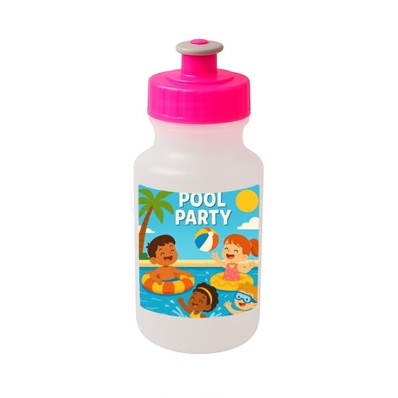 Garrafinha Squeeze Personalizada Pool Party