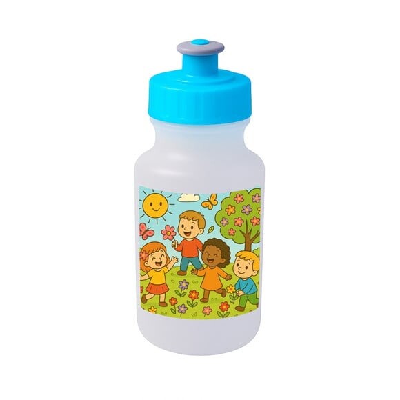 Garrafinha Squeeze Personalizada Primavera Divertida