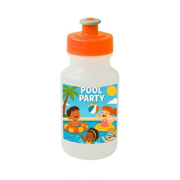 Garrafinha Squeeze Personalizada Pool Party