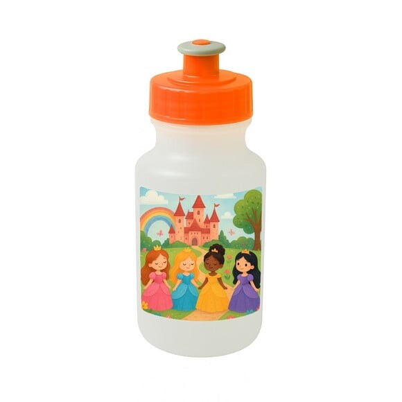 Garrafinha Squeeze Personalizada Princesas Encantadas