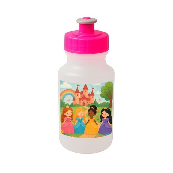 Garrafinha Squeeze Personalizada Princesas Encantadas