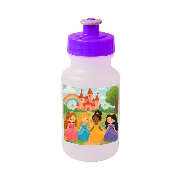 Garrafinha Squeeze Personalizada Princesas Encantadas