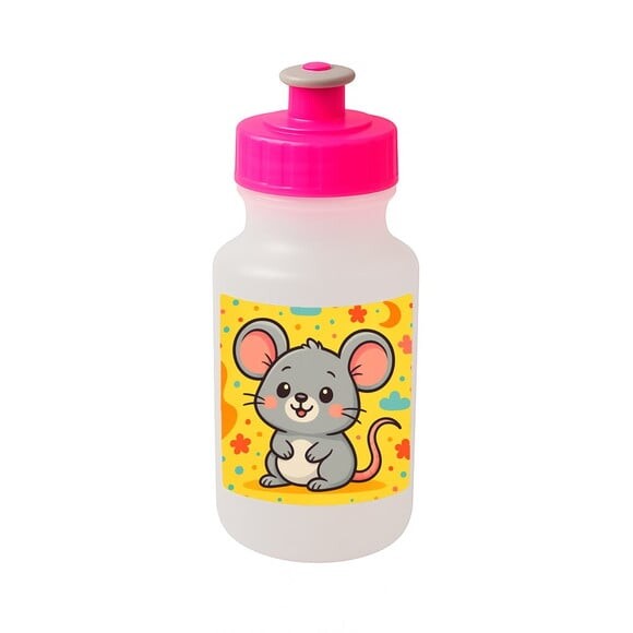 Garrafinha Squeeze Personalizada Ratinho Fofo