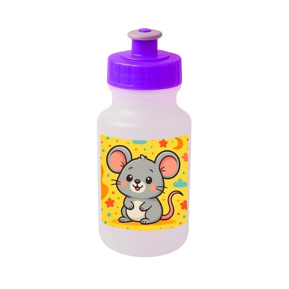 Garrafinha Squeeze Personalizada Ratinho Fofo