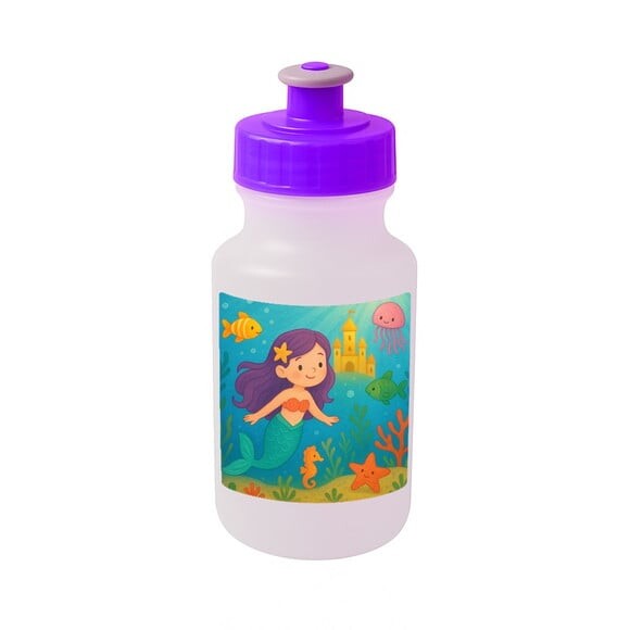 Garrafinha Squeeze Personalizada Reino Subaquático