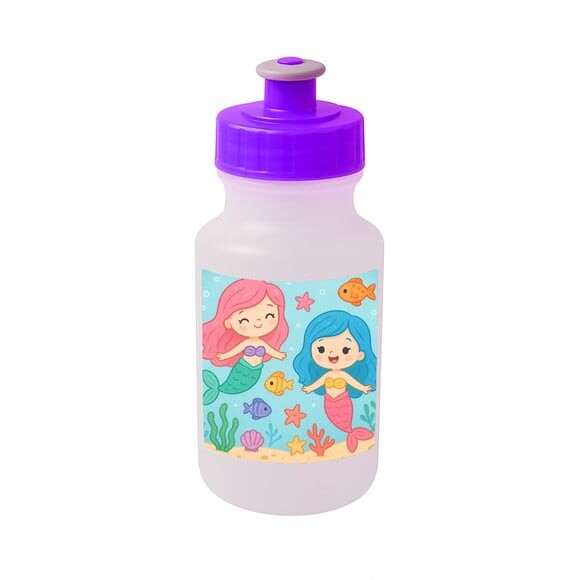 Garrafinha Squeeze Personalizada Sereias