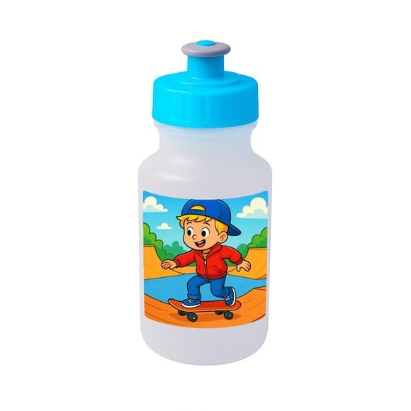Garrafinha Squeeze Personalizada Skate Kids