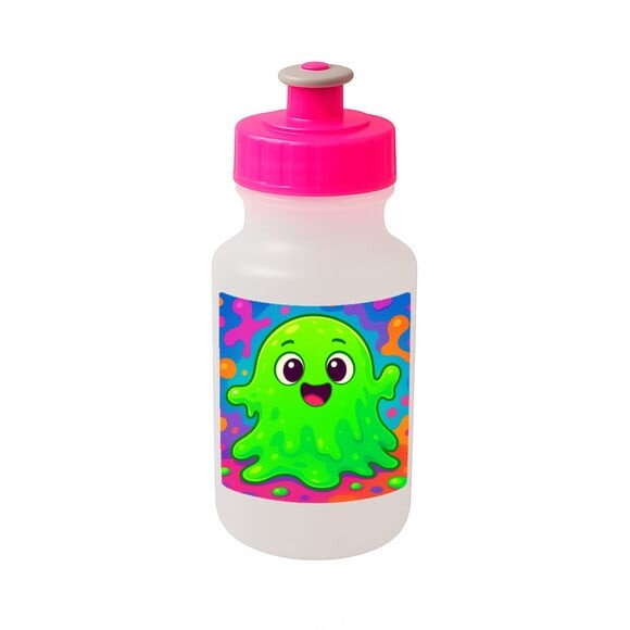 Garrafinha Squeeze Personalizada Slime