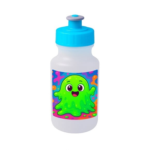 Garrafinha Squeeze Personalizada Slime