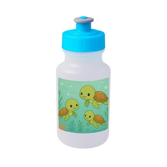 Garrafinha Squeeze Personalizada Tartaruguinhas