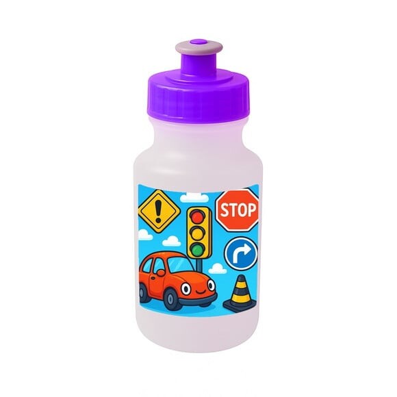 Garrafinha Squeeze Personalizada Trânsito