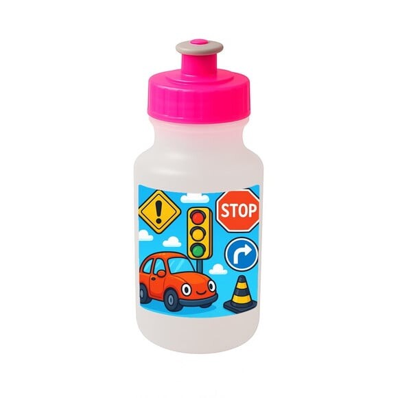 Garrafinha Squeeze Personalizada Trânsito
