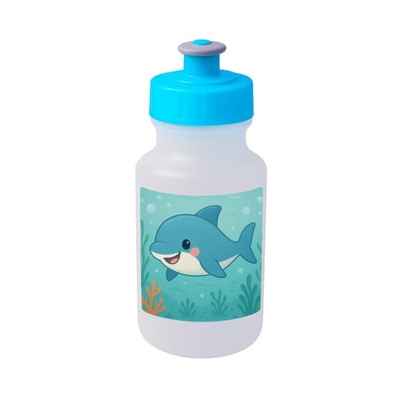 Garrafinha Squeeze Personalizada Tubarãozinho Fofo