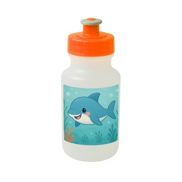 Garrafinha Squeeze Personalizada Tubarãozinho Fofo