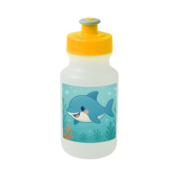 Garrafinha Squeeze Personalizada Tubarãozinho Fofo