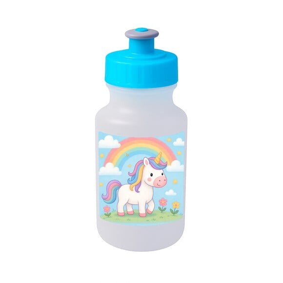 Garrafinha Squeeze Personalizada Unicórnio
