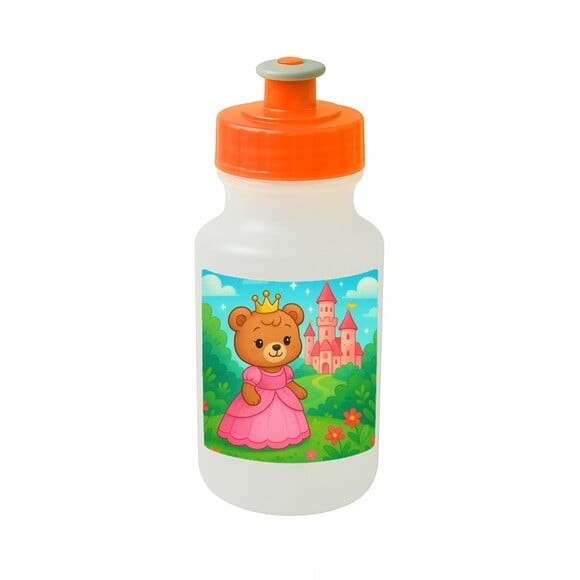Garrafinha Squeeze Personalizada Ursinha Princesa